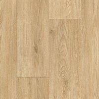 Vinyl Flooring UK Beige Wood Effect Cushion Backed 2.8mm Vinyl Flooring Sheet | Size: 2000mm x 1000mm