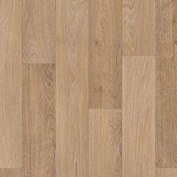Vinyl Flooring UK Beige Wood Effect 2.8mm Cushion Backed Vinyl Flooring Sheet | Size: 2000mm x 1000mm