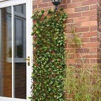 Marco Paul 1.8m Artificial Flower Wall Trellis - Lemon Leaf in Green