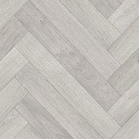 Vinyl Flooring UK Wood Effect Grey 2.8mm Cushion Backed Vinyl Flooring in Light Grey | Size: 3000mm x 1000mm