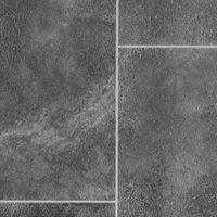 Vinyl Flooring UK Grey Stone Effect 2.5mm Felt Backed Vinyl Flooring Sheet | Size: 2000mm x 5000mm
