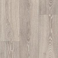 Vinyl Flooring UK Light Brown Cushion Backed Wood Effect Vinyl Flooring Sheet in White | Size: 4000mm x 9000mm