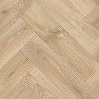 Vinyl Flooring UK Beige Wood Effect 2.8mm Foam Backed Sheet Vinyl Flooring | Size: 4000mm x 7000mm