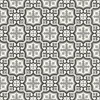 Vinyl Flooring UK Black White Designer Effect 2.6mm Vinyl Flooring Sheet in Grey | Size: 2000mm x 6000mm