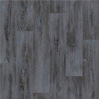 Vinyl Flooring UK Grey Wood Effect 2.6mm Textile Backing Sheet Vinyl Flooring | Size: 4000mm x 3000mm