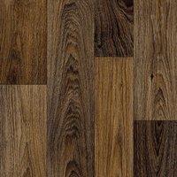 Vinyl Flooring UK Dark Brown Wood Effect 2.8mm Vinyl Flooring Sheet | Size: 2000mm x 4000mm