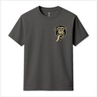 Gas Monkey Garage Men's Moto Crew T-Shirt in Charcoal | Size: 3XL