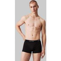 Calvin Klein Men's 100% Cotton Trunk 3 Pack Black | Size: XL