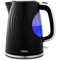 Tower 1.7L Kettle, Sonar, 3KW, T10083BLK, Textured Black | Size: A