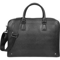 Real Leather Cross Body Briefcase Organiser Shoulder Bag Belmont Rust Brown