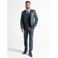 V2 Classic Men's Kensington - Blue Tweed With Orange Checks | Size: 48R