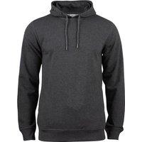 Clique Men's Premium Melange Hoodie in Dark Grey | Size: 2XL