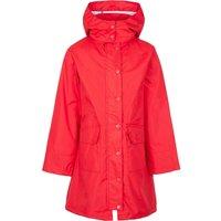 Trespass Girl's Drizzling Waterproof Jacket in Red | Size: 11-12 Years