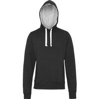 AWDis Men's Just Hoods Chunky Pullover Hoodie in Charcoal | Size: Medium