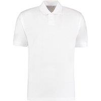 Kustom Kit Men's Regular Fit Workforce Pique Polo Shirt in White | Size: 2XL
