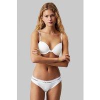 Calvin Klein Women's Icon Cotton Modal Bikini White | Size: Medium