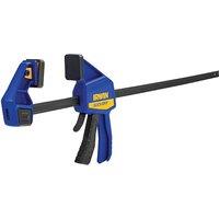 Irwin Quick-Grip Quick-Change Medium-Duty Bar Clamp 600Mm (24In) in Blue