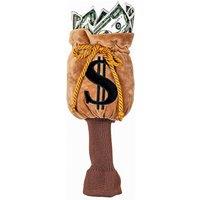 Daphne's Animal Driver Headcover - Money Bag in Beige