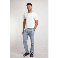 Weird Fish Men's Danny Lightweight Summer Denim Trousers in Blue | Size: 32