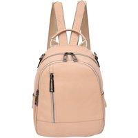 House of Leather Women's Womens Real Leather Fashion Backpack Casual Style Victoria Rose | Size: Medium
