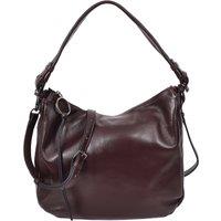 Womens Real Leather Handbag Hobo Style Shoulder Bag Diana Blue