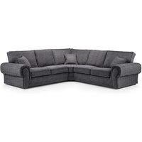 Furniture 786 Wilcot Lisbon Fabric 2c2 Corner Sofa in Grey