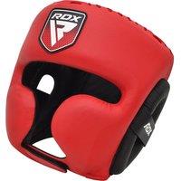 RDX SPORTS RDX APEX Boxing Head Gear With Cheek Protector in Red | Size: Medium