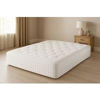 Divan Bed Direct Silk 1000 Pocket Mattress in White | Size: Super King