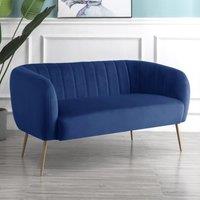 Artemis Home Matilda 2 Seat Sofa in Dark Blue | Size: 2 Seater