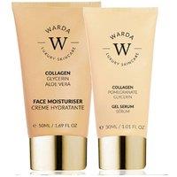 WARDA Skin Lifter Boost Collagen Anti-Aging Moisturiser 50ml + Anti-Aging Collagen Gel Serum 30ml in Clear