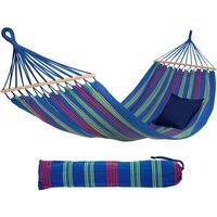 Amazonas Aruba Single Hammock - Weatherproof, Spreader Bar in Blue