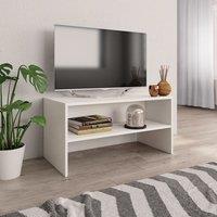 Berkfield Home TV Cabinet White 80x40x40 cm Engineered Wood | Size: 80 x 40 x 40 cm