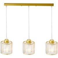 3-Light Crystal Ceiling Pendant Light Chandelier
