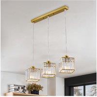 3-Light Crystal Ceiling Pendant Light Chandelier