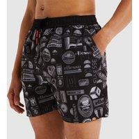 Ellesse Men's Oulle Swim Short in Black | Size: XS