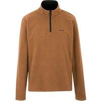 Regatta Men's Thompson Lightweight Half Zip Fleece in Brown | Size: 3XL