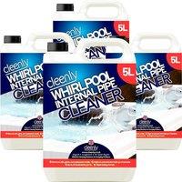 cleenly Hot Tub, Jacuzzi & Whirlpool Internal Pipe Cleaner 20L in Clear