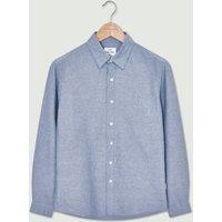 Peter Werth Men's Edward LS Shirt in Indigo | Size: Medium