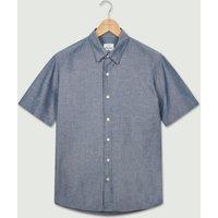 Peter Werth Men's Tenter SS Shirt in Charcoal | Size: Large
