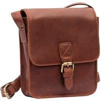 'Traveller' Leather Crossbody Bag