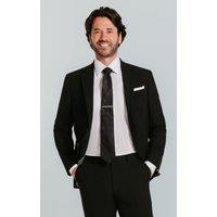 Dobell Men's Black 2 Piece Suit | Size: 42L