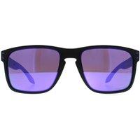 Oakley Men's Square Matte Black Prizm Violet Holbrook XL