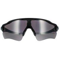 Oakley Men's Wrap Matte Black Prizm Black Polarized Sunglasses
