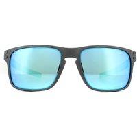 Oakley Men's Rectangle Steel Prizm Sapphire Polarized Sunglasses in Grey