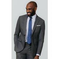 Dobell Men's Grey Slim Fit Suit Jacket | Size: 44R