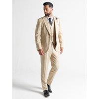 V2 Classic Men's Charles - Mustard with Cream Checks | Size: 42R