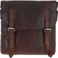 'Renato' Real Leather Vintage Flight Shoulder Bag