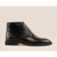 Oswin Hyde Men's Jefferson Chukka Leather Boots in Black | Size: 7