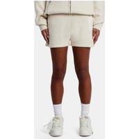 Cernucci Women's Knitted Short - Oatmeal in Light Beige | Size: Large