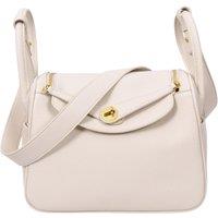 House of Leather Women's Womens Faux Leather Shoulder Bag Fashion Handbag Rose Brown in White | Size: Medium